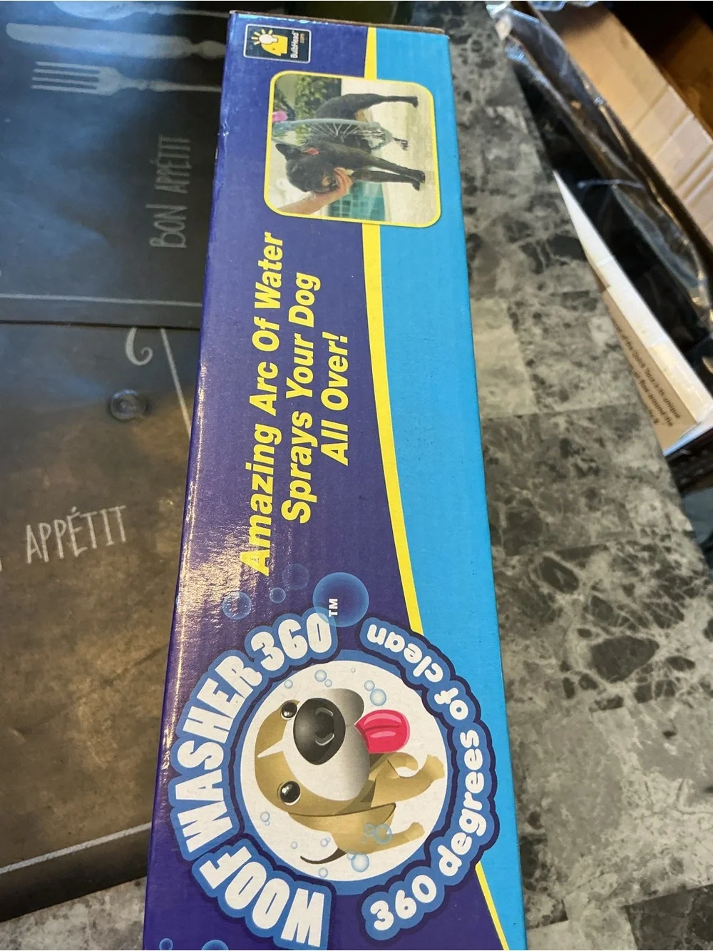 Woof Washer 360 Perfect Pet Dog Washing Station Adjustable Bathing Ring Cleaner